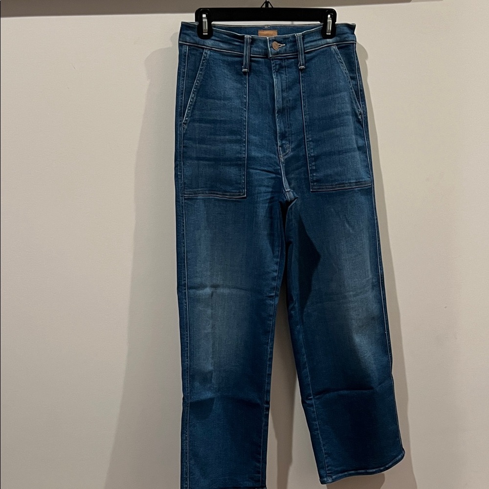 Mother Denim The Stitch Up Maven Hover Jeans size 29